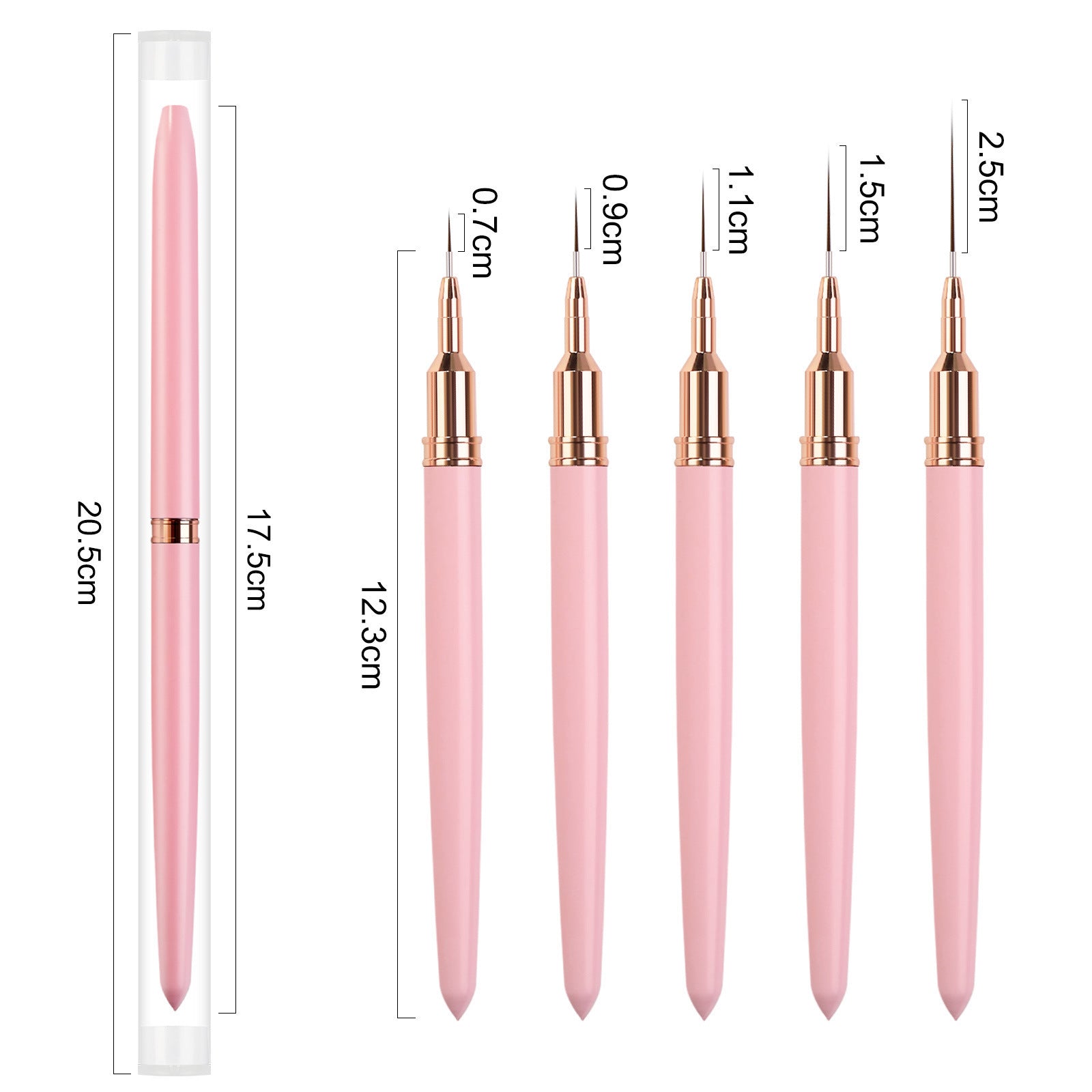 Japanese Nail Art Line Drawing Pen Suit