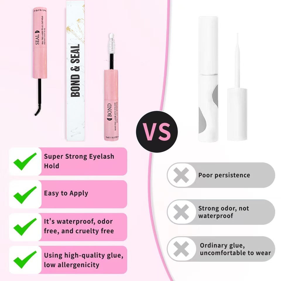 Eyelash Extension Kit Dual Head Glue Lash Adhesive